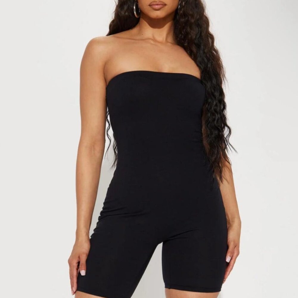 Strapless Romper - Picture 2 of 2